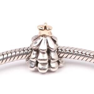 Authentic PANDORA Two-Tone Christmas Tree Charm